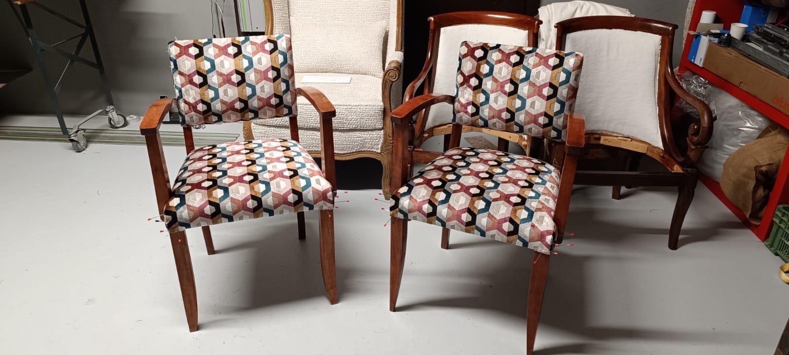 Rénovation chaise ancienne